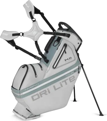Produktbild von Big Max Dri Lite Hybrid Tour 2 – Wasserfeste Golftasche – Standbag – Silber