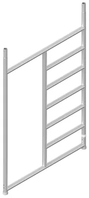 Produktbild von ALTEC Durchgangsrahmen (135cm) | AluLight | AluLight Treppenturm