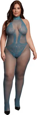 Immagine prodotto di Bodystocking a rete e pizzo - Taglia Queen