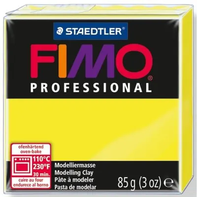 Produktbild von FIMO Mod.masse Fimo prof 85g zitronengel
