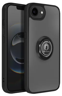 Produktbild von Avizar, Hülle mit Ringhalter und Magnet für Apple iPhone 17e, Schwarz