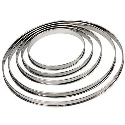 Obrázek produktu pro de Buyer 3091.22N, Obruč na dort, Kulatý, Nerezová ocel, Nerezová ocel, 220 mm, 220 mm