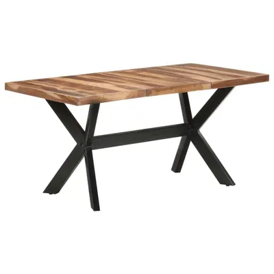 Obrázok produktu pre Jedálenský stôl 160x80x75 cm, drevený masív s medovým náterom