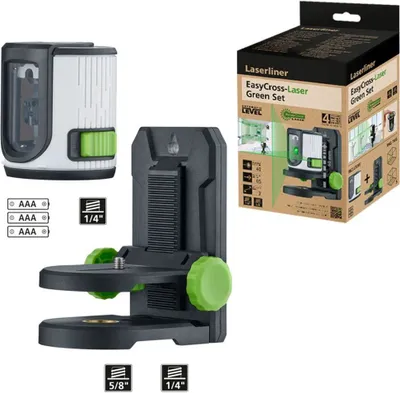 Produktbild von Laserliner EasyCross-Laser Green Set Kreuzlinien-Laser