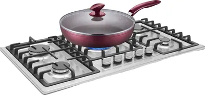 Obrázek produktu pro Plynová varná deska, 5 hořáků, vestavná, černá