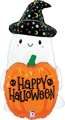 Produktbild von Shape Folienballon "Halloween Pumpkin Ghost"