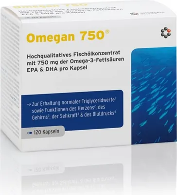 Obrázok produktu pre Intercell Pharma doplnky stravy Omegan 750, BI5324