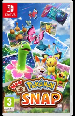 Obrázek produktu pro Nintendo New Pokémon Snap, Nintendo Switch, E (bez omezení), Fyzické médium