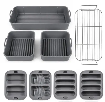 Airfryer-Set 8-teilig für Cosori Twinfry 10 L