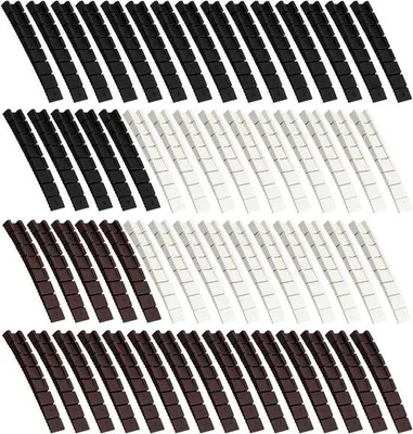 Produktbild von 60-teiliger Set Kunststoffübungswiggen für Möbel, Tische, Stühle, Schränke