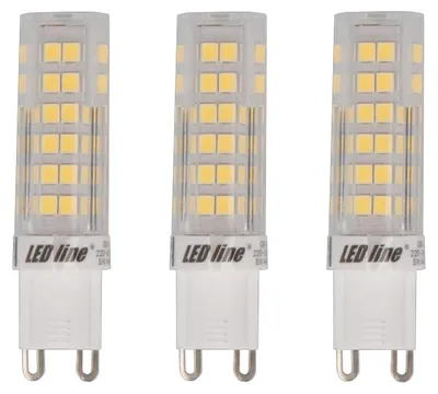 Produktbild von LED line LITE G9 LED Stecklampe 6W 550lm 230V 3 Stück