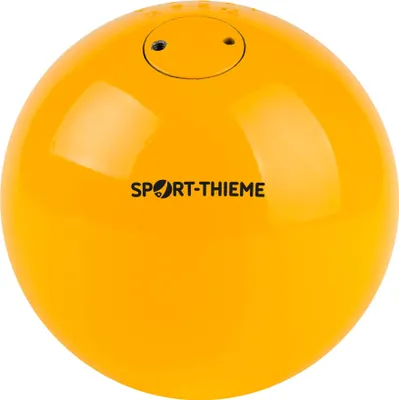 Produktbild von Sport-Thieme Wettkampf-Stoßkugel "Stahl", Gelb, 7,26 kg, 125 mm