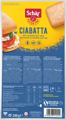 Produktbild von Schär Ciabatta zum Aufbacken 200g