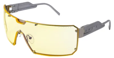 Produktbild von GUNNAR Gaming- und Computerbrille – Cyberpunk 2077 Dex, Rahmenfarbe: Stahl, Linsentönung: Amber (65 % Blaulichtfilter & 100 % UV-Schutz), GUNNAR Focus