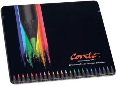 Produktbild von Conté Buntstifte 24er Metalletui
