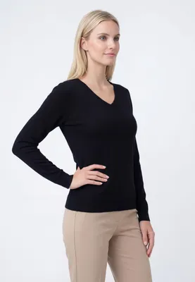Produktbild von CHANCERY damen pullover - schwarz, M