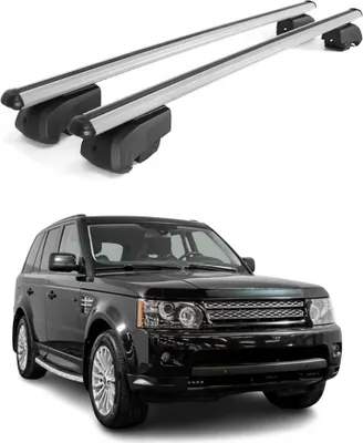 Immagine prodotto di Barre portatutto trasversali per Range Rover Sport L320 2005-2013 in alluminio con omologazione ABE
