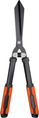 Produktbild von BLACK+DECKER Heckenschere Gezahnte Stahlklingen 61 CM Schwarz/Orange