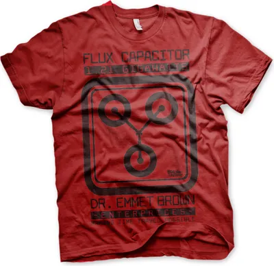 Produktbild von Flux Capacitor T-Shirt - Medium - Tango-Red