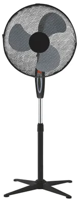 Produktbild von Linder Exclusiv Ventilator Standventilator Luftkühler Ventilator Lüfter Oszillierend SV3000S Schwarz