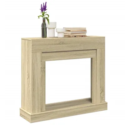 Obrázok produktu pre BEI CLORIS Obostavba krbu Sonoma dub 100x30x87,5 cm materiál na báze dreva - dekoratívne krby Novinka9880465 1ks