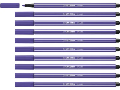 Image de STABILO Pen 68 stylo-feutre Violet 1 pièce(s)