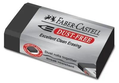 Immagine prodotto di FABER-CASTELL Radierer Dust-free schwarz