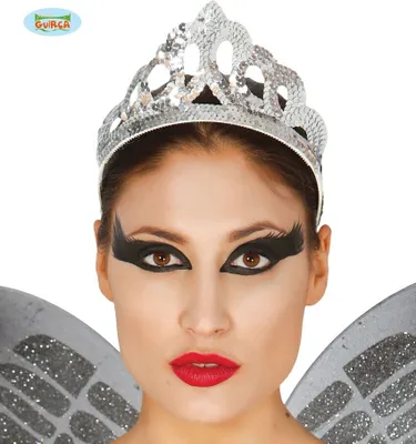 Produktbild von Silbernes Paillettenbesetztes Diadem