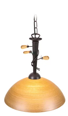 Produktbild von Näve 770598 Glaspendelleuchte ; Farbe: Braun / Orange