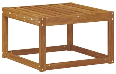 Image de vidaXL Tabouret d'extérieur en bois massif d'acacia naturel 59 x 59 x 37 cm