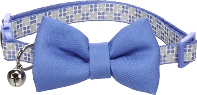 Immagine prodotto di Collare per gatti con fenicottero e fiocco Casi blu