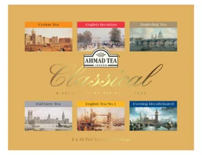 Zdjęcie produktu dla Classical Selection Ahmad Tea 60 kopert alu 120g