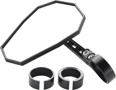 Produktbild von Highsider Lenkerendenspiegel Stealth-X5 schwarz, rechts oder links, mit ABE
