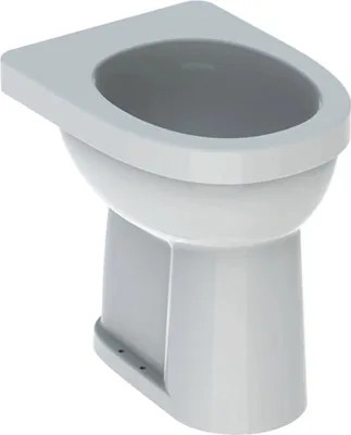 Produktbild von Geberit Renova Comfort Flachspül-WC, 6l bodenst., Abg. i.senkr., H:450mm, weiß, 1 Stk.