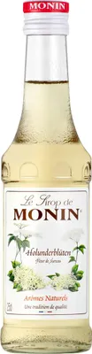 Obrázek produktu pro Sirup z černého bezu Monin, ideální do koktejlů a limonád, 250 ml