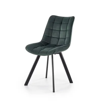 Produktbild von Halmar | Esszimmerstuhl - Dunkelgrün - Moderner Samt - Elegantes Design - Robuste Verarbeitung