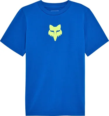 Produktbild von FOX Spire Jugend T-Shirt, blau/neon-gelb, YS