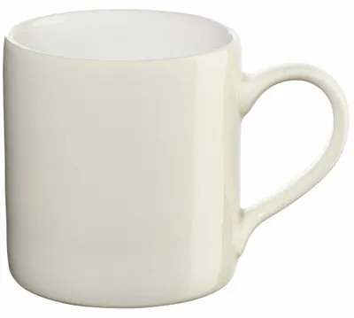 Obrázok produktu pre ASA Henkelbecher, sparkling white  d. 8 cm, h. 9 cm, 0,3 l.