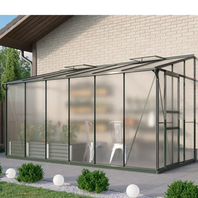 Zdjęcie produktu dla Szklarnia Vitavia "Osiris 7800" szmaragdowa 7,8 m² 4 mm HKP