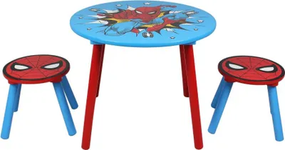 Produktbild von Spiderman Marvel Tisch- und 2-Hocker-Set