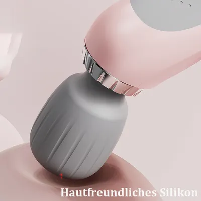Immagine prodotto di ZELURXX Mini massaggiatore per schiena, collo e spalle, massaggiatore portatile, per donna, bianco