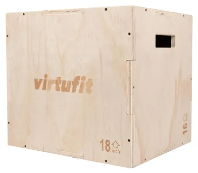 Produktbild von VirtuFit Holz Plyo Box 3-in-1 Klein 40 x 45 x 50 cm