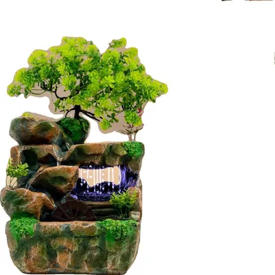 Obrázek produktu pro Vnitřní fontány, ambientní osvětlení, dekorativní krajinářský design, S