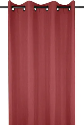Produktbild von STOF | Gardinen - BEA - 140x260 cm - Rot - Klassisch und Elegant - Mit Metallösen