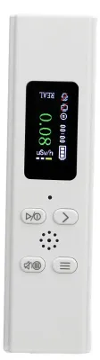 Geigerteller Strahlungsdetektor, tragbarer Dosimeter, 0,08–9999 mSv/h