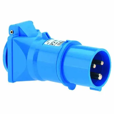Produktbild von Bals Elektrotechnik 8615, Typ F, 200-250 V, 50 - 60 Hz, 16 A, Blau, CEE 7/4