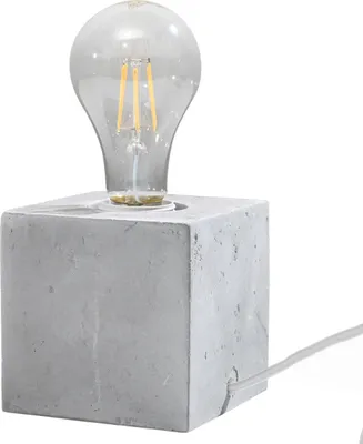 Produktbild von Tischleuchte ARIZ Beton 1xE27 15W Beton 10x10x10cm Sollux Lighting