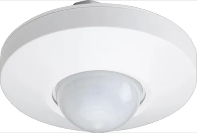 Image de Détecteur de mouvement Niko 360° 230 V, 9 m, pour boîtier encastré Niko 350-100111 blanc, 1 pièce.