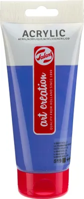 Produktbild von Talens Art Creation Acrylfarbe Tube 200 ml Ultramarinviolett Hell 519