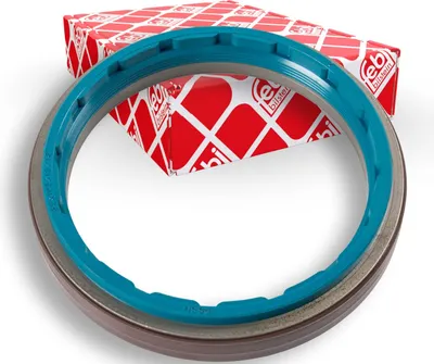 Produktbild von FEBI BILSTEIN Wellendichtring Schaltgetriebeflansch FPM (Fluor-Kautschuk) 18796 für SCANIA 3 - series 4 - series P,G,R,T - series L,P,G,R,S - series